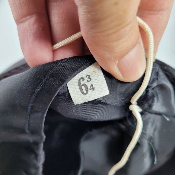 Vintage Velvet Dressuurcap Equestrian English Riding Helmet Hat Cap Black - Picture 9 of 11